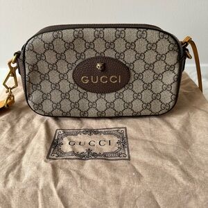 Gucci GG Print Crossbody Bag
